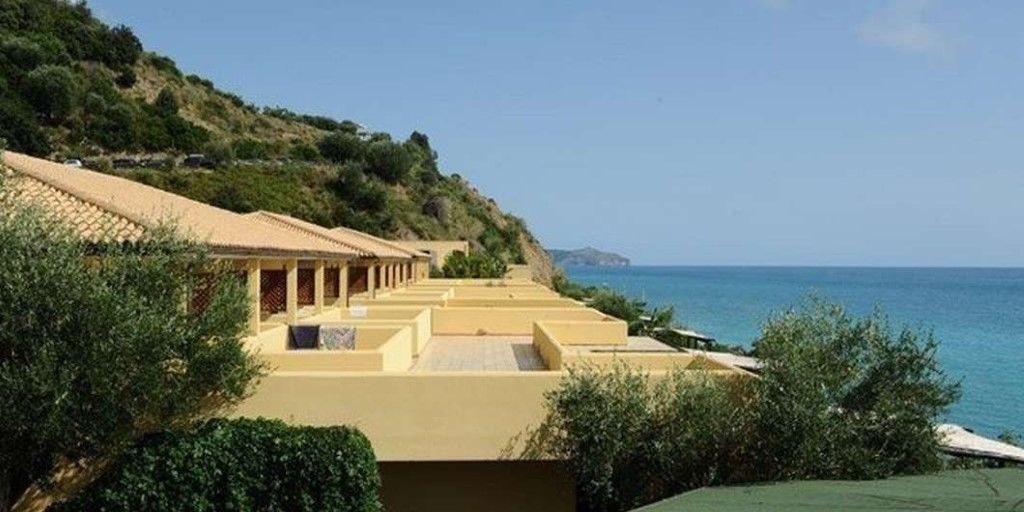 Villaggio Club La Maree Pisciotta Bagian luar foto